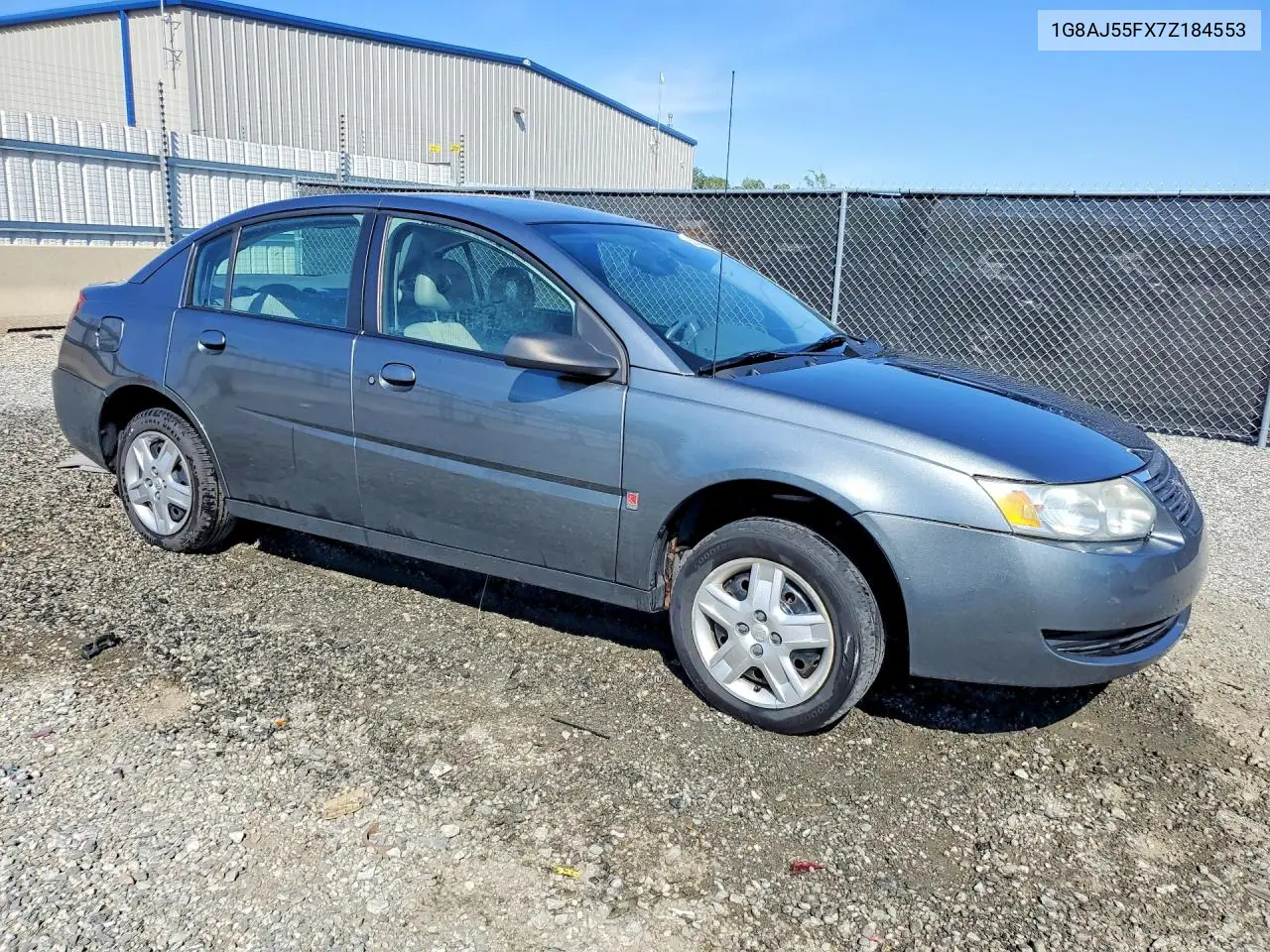 2007 Saturn Ion Level 2 VIN: 1G8AJ55FX7Z184553 Lot: 53363706