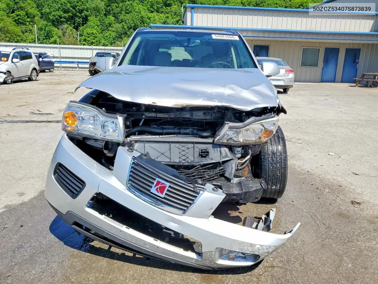 2007 Saturn Vue VIN: 5GZCZ53407S873839 Lot: 54981666