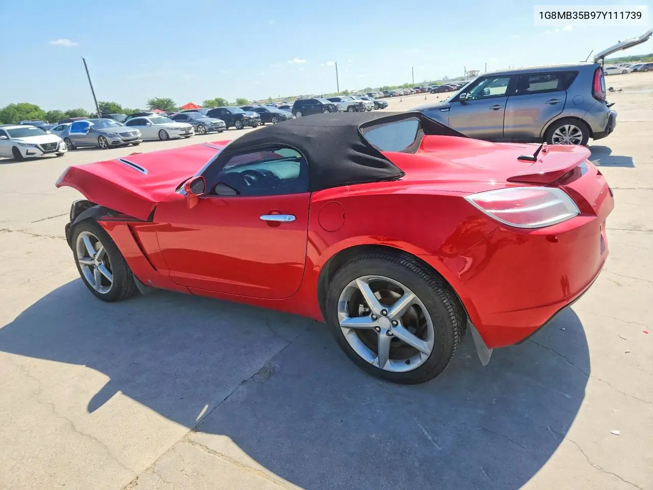 1G8MB35B97Y111739 2007 Saturn Sky