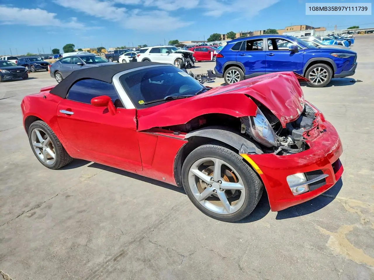 1G8MB35B97Y111739 2007 Saturn Sky