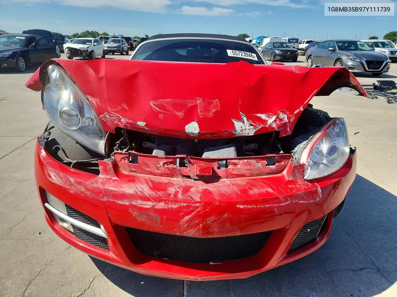 1G8MB35B97Y111739 2007 Saturn Sky