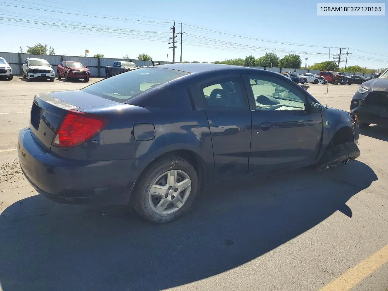 2007 Saturn Ion Level 2 VIN: 1G8AM18F37Z170165 Lot: 56551986