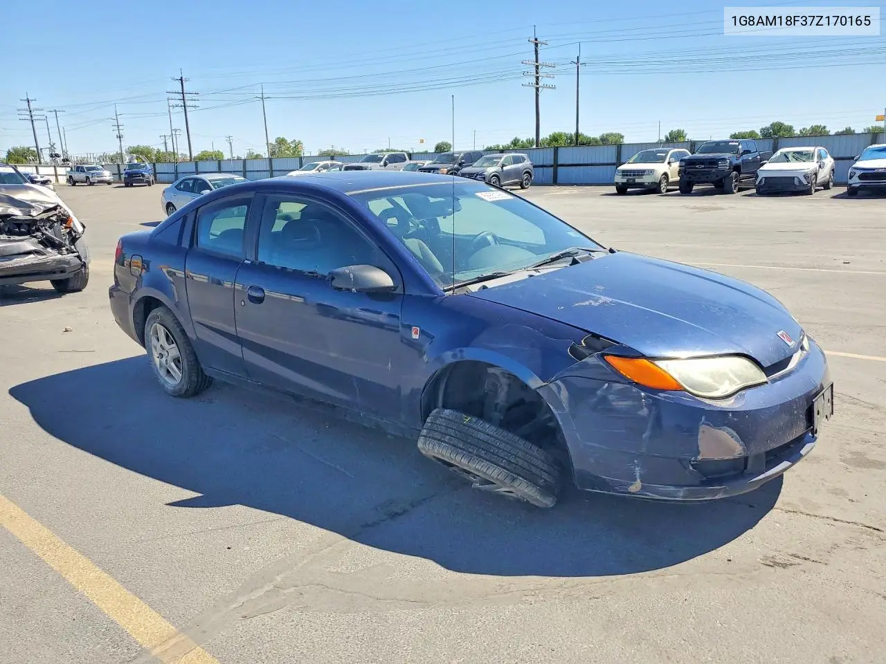 2007 Saturn Ion Level 2 VIN: 1G8AM18F37Z170165 Lot: 56551986