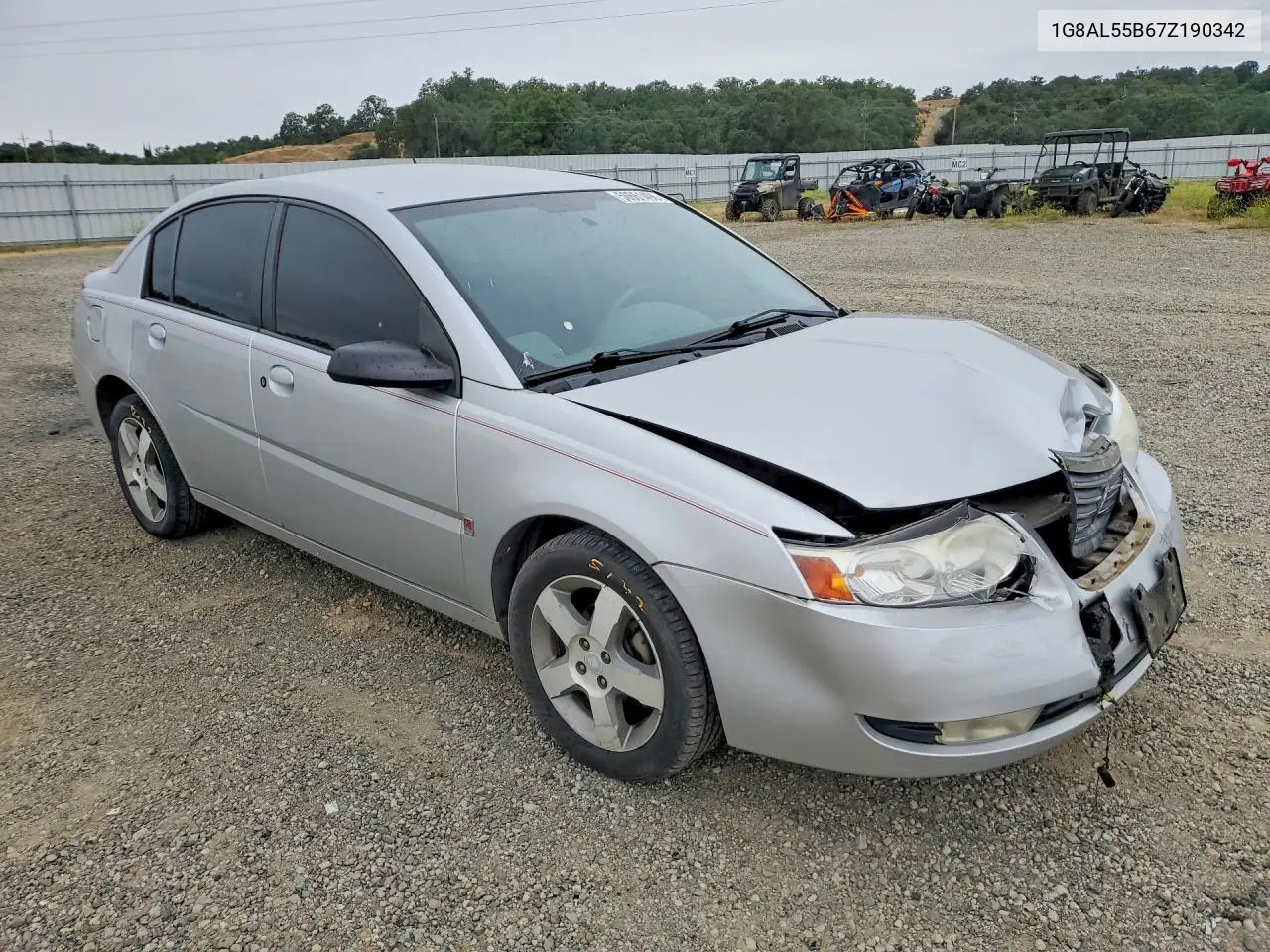 2007 Saturn Ion Level 3 VIN: 1G8AL55B67Z190342 Lot: 56661496