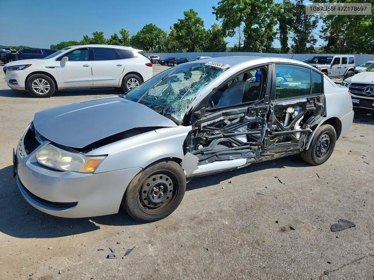 2007 Saturn Ion Level 2 VIN: 1G8AJ55F47Z178697 Lot: 59599626
