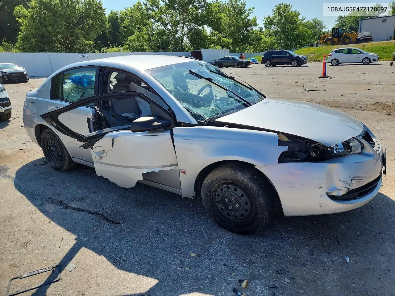 2007 Saturn Ion Level 2 VIN: 1G8AJ55F47Z178697 Lot: 59599626