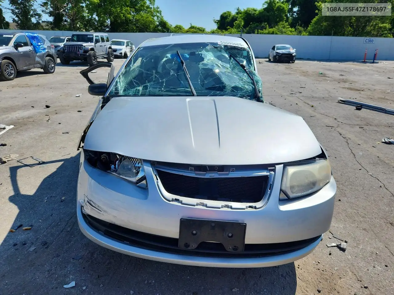 2007 Saturn Ion Level 2 VIN: 1G8AJ55F47Z178697 Lot: 59599626