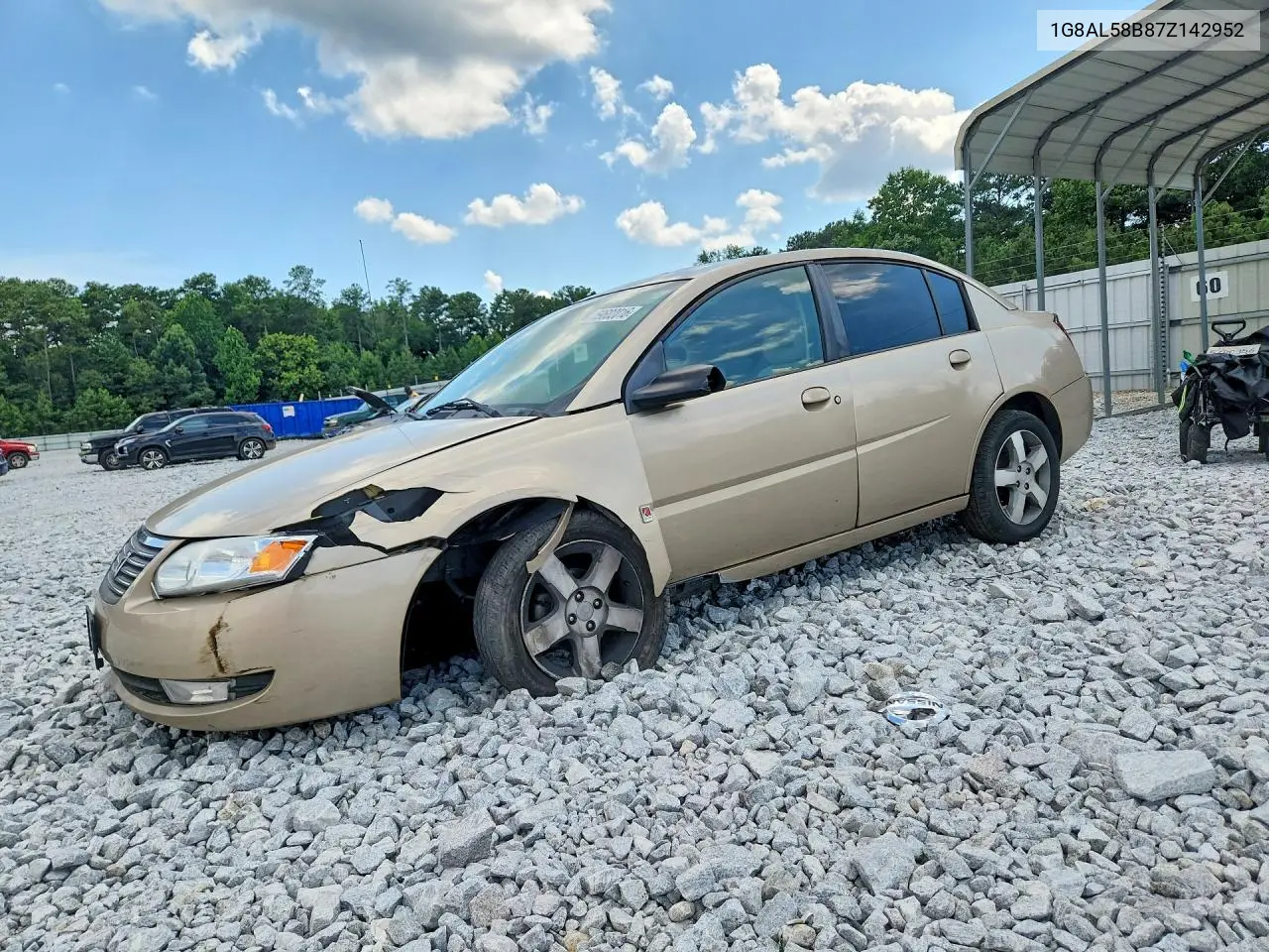 2007 Saturn Ion Level 3 VIN: 1G8AL58B87Z142952 Lot: 59602016