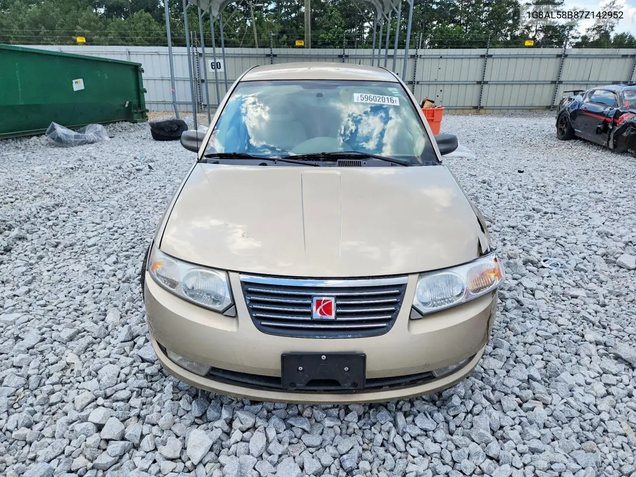 2007 Saturn Ion Level 3 VIN: 1G8AL58B87Z142952 Lot: 59602016