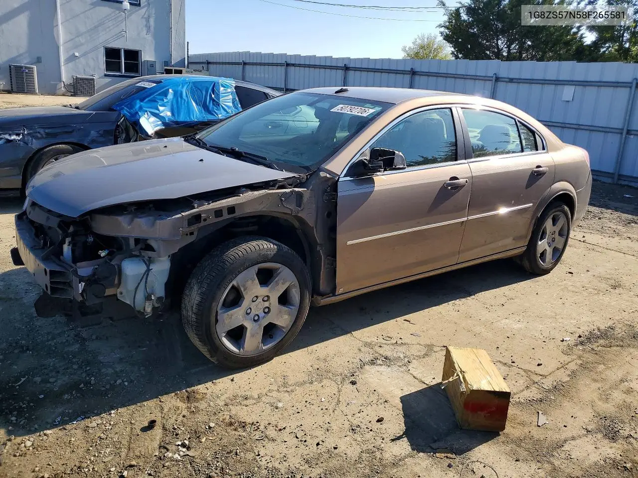 2008 Saturn Aura Xe VIN: 1G8ZS57N58F265581 Lot: 50792706