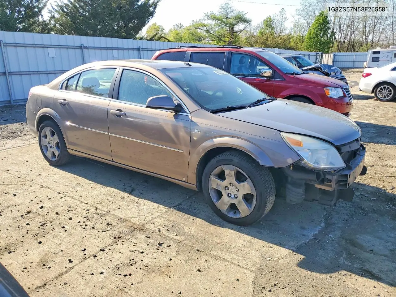 2008 Saturn Aura Xe VIN: 1G8ZS57N58F265581 Lot: 50792706