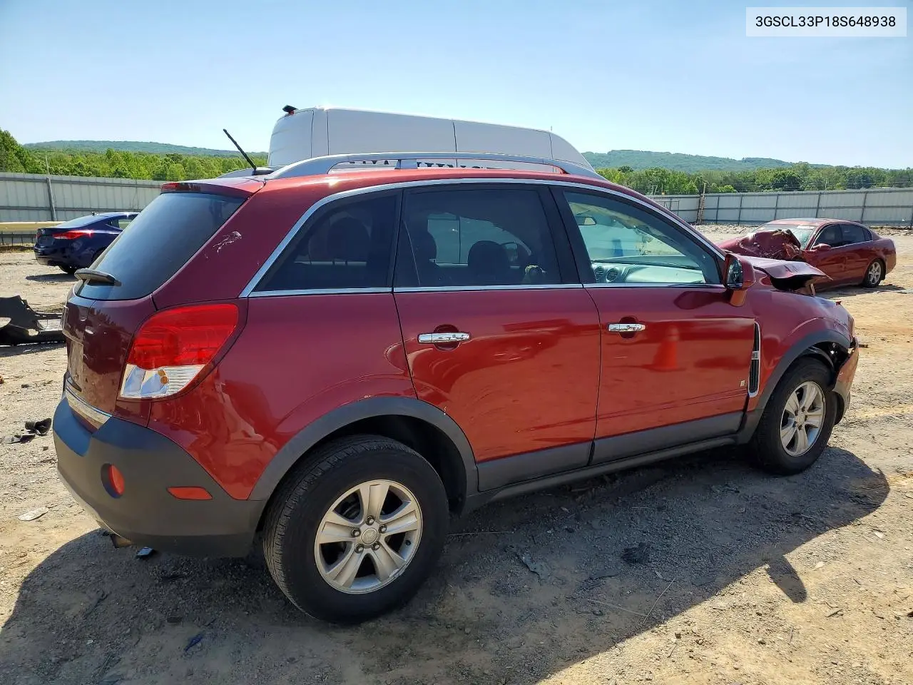 2008 Saturn Vue Xe VIN: 3GSCL33P18S648938 Lot: 52614036