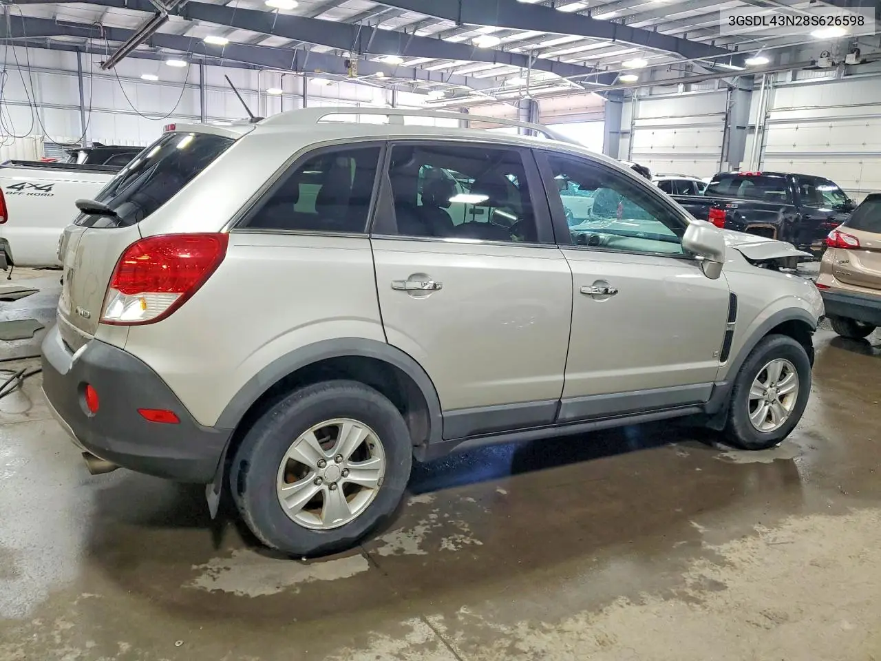 2008 Saturn Vue Xe VIN: 3GSDL43N28S626598 Lot: 53100806