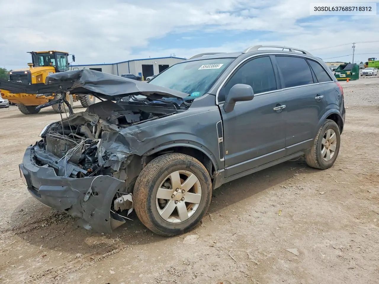 2008 Saturn Vue Xr VIN: 3GSDL63768S718312 Lot: 55403886