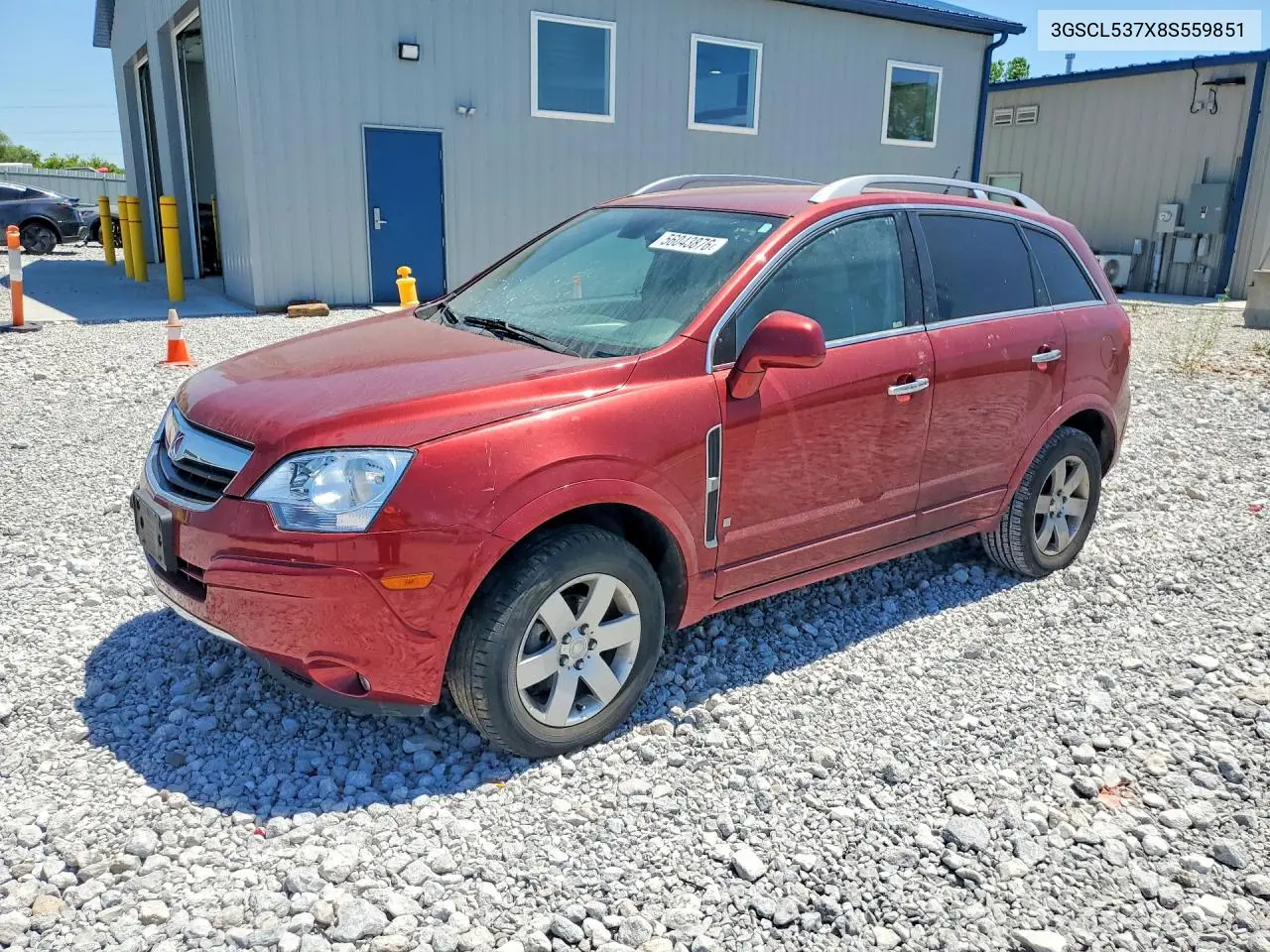 2008 Saturn Vue Xr VIN: 3GSCL537X8S559851 Lot: 56043876