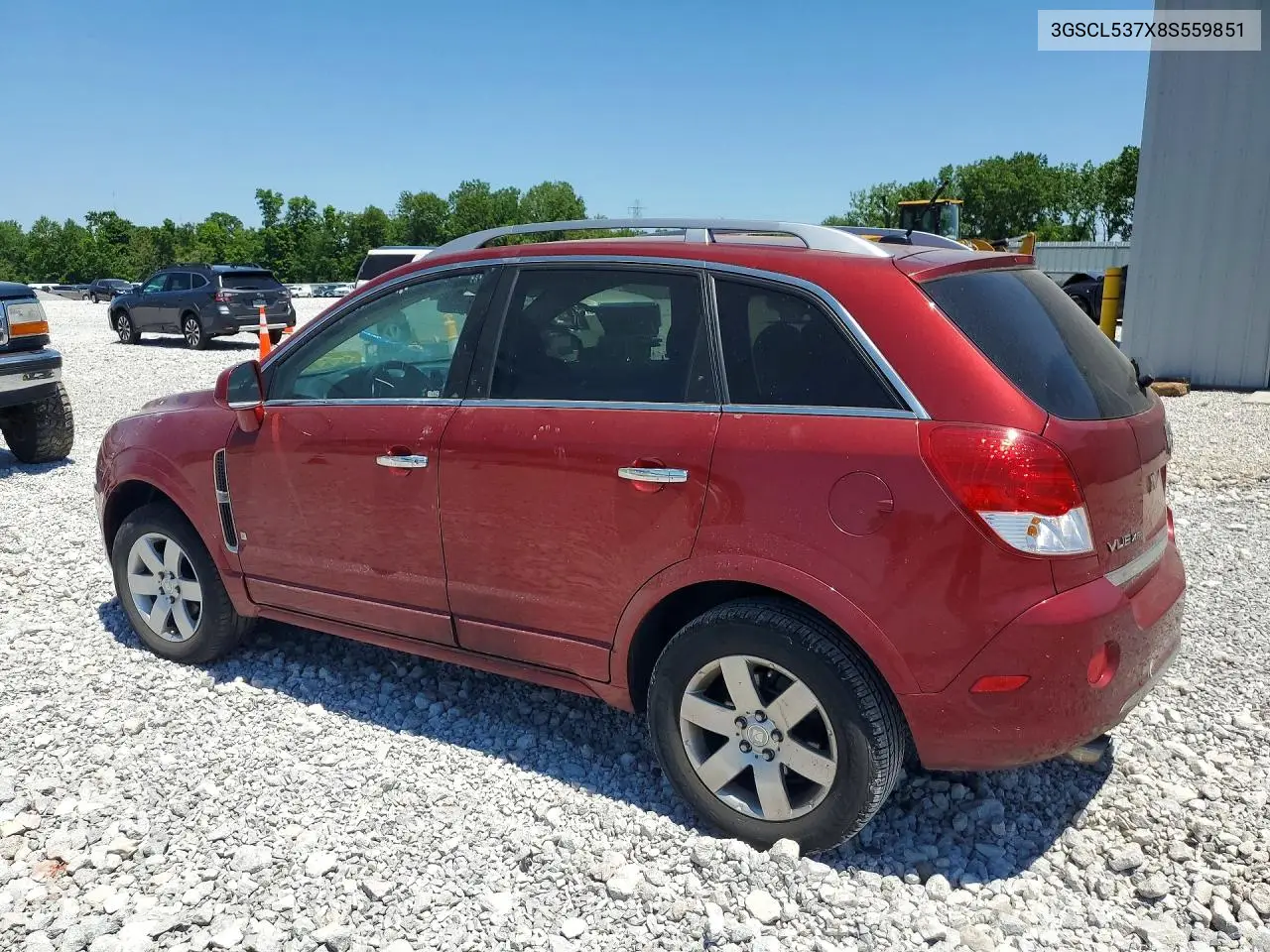 2008 Saturn Vue Xr VIN: 3GSCL537X8S559851 Lot: 56043876
