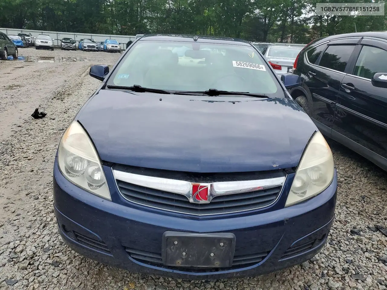 2008 Saturn Aura Xr VIN: 1G8ZV57788F151258 Lot: 58269066