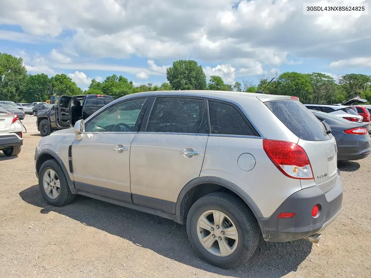 2008 Saturn Vue Xe VIN: 3GSDL43NX8S624825 Lot: 58547616