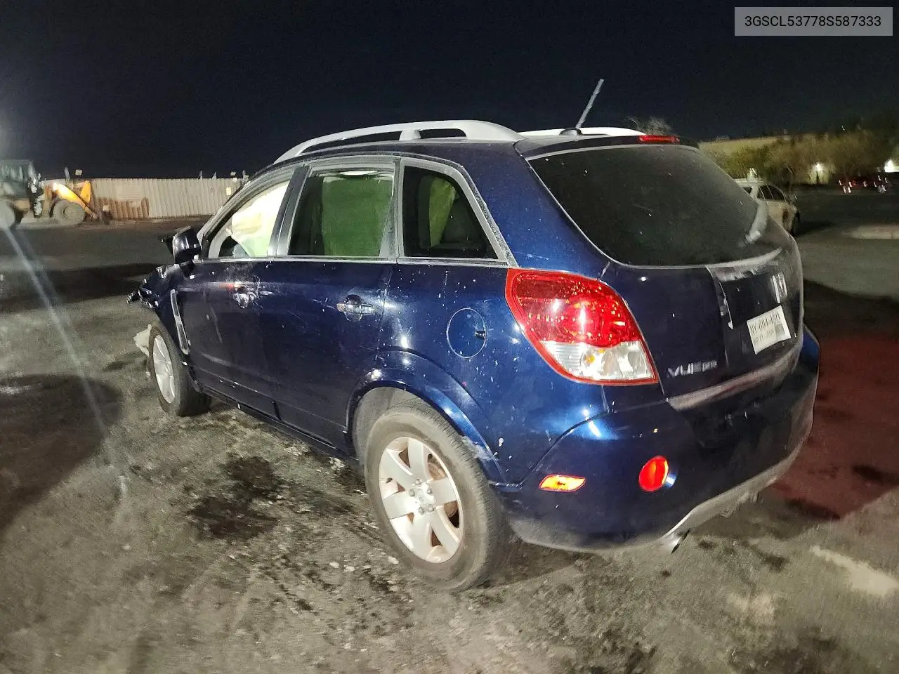 2008 Saturn Vue Xr VIN: 3GSCL53778S587333 Lot: 58641856