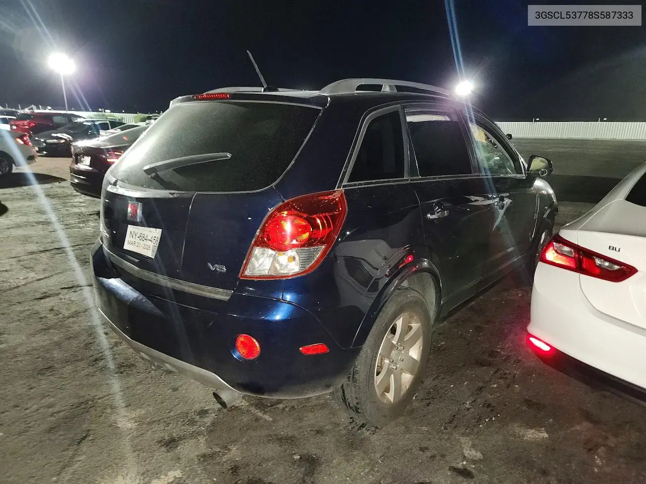 2008 Saturn Vue Xr VIN: 3GSCL53778S587333 Lot: 58641856