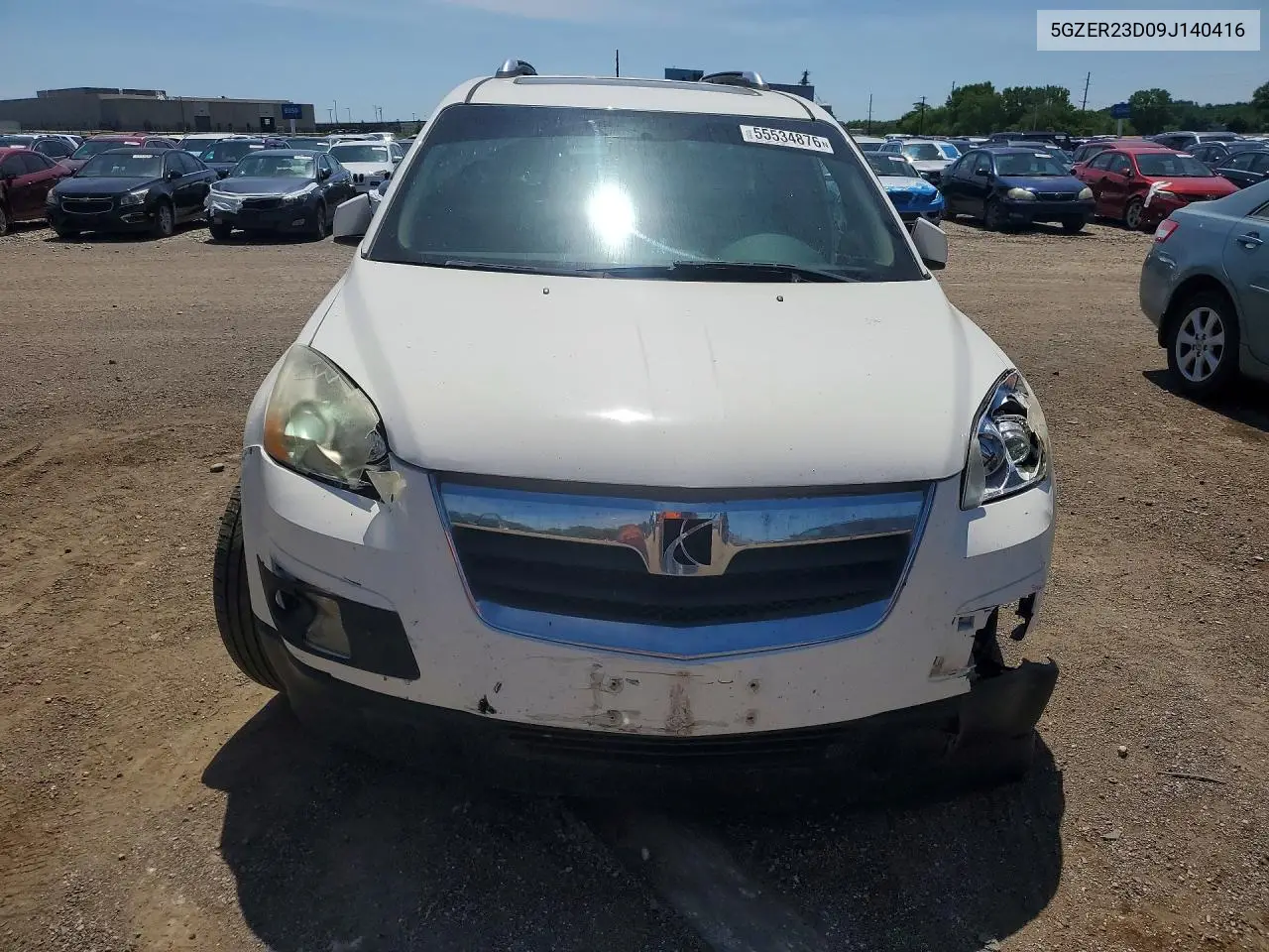 2009 Saturn Outlook Xr VIN: 5GZER23D09J140416 Lot: 55534876
