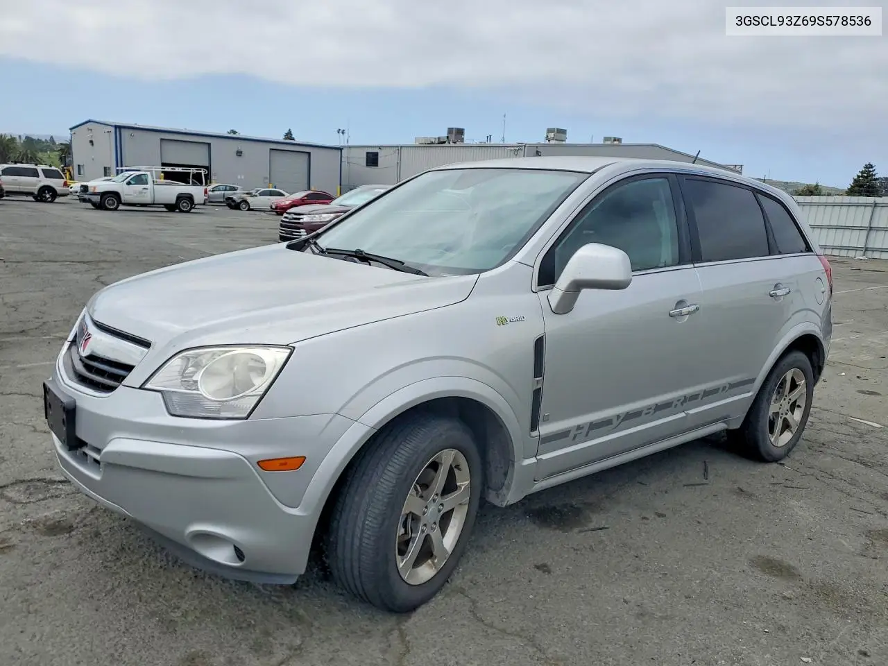 2009 Saturn Vue Hybrid VIN: 3GSCL93Z69S578536 Lot: 55949786