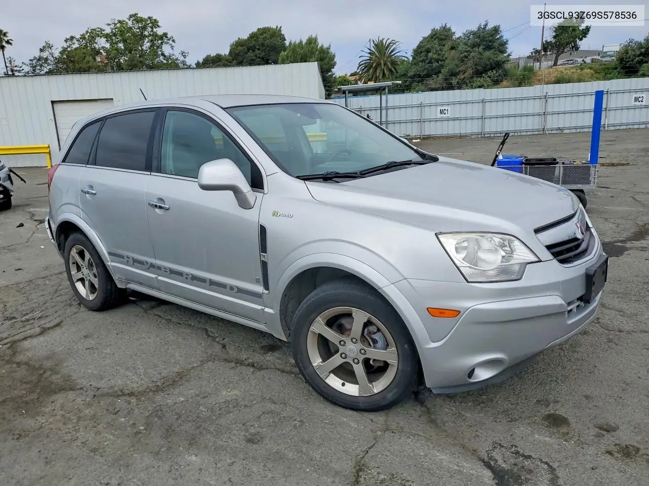 2009 Saturn Vue Hybrid VIN: 3GSCL93Z69S578536 Lot: 55949786