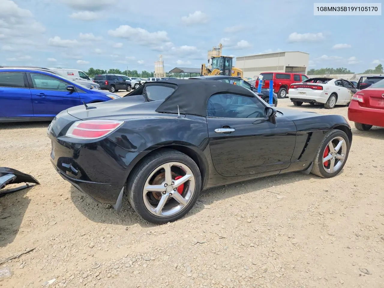 2009 Saturn Sky VIN: 1G8MN35B19Y105170 Lot: 58640086