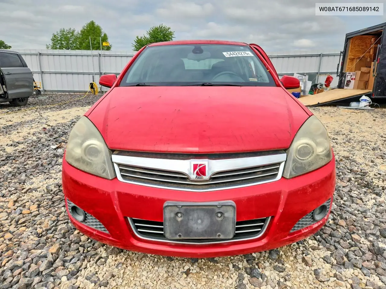 2008 Saturn Astra Xr VIN: W08AT671685089142 Lot: 54424276