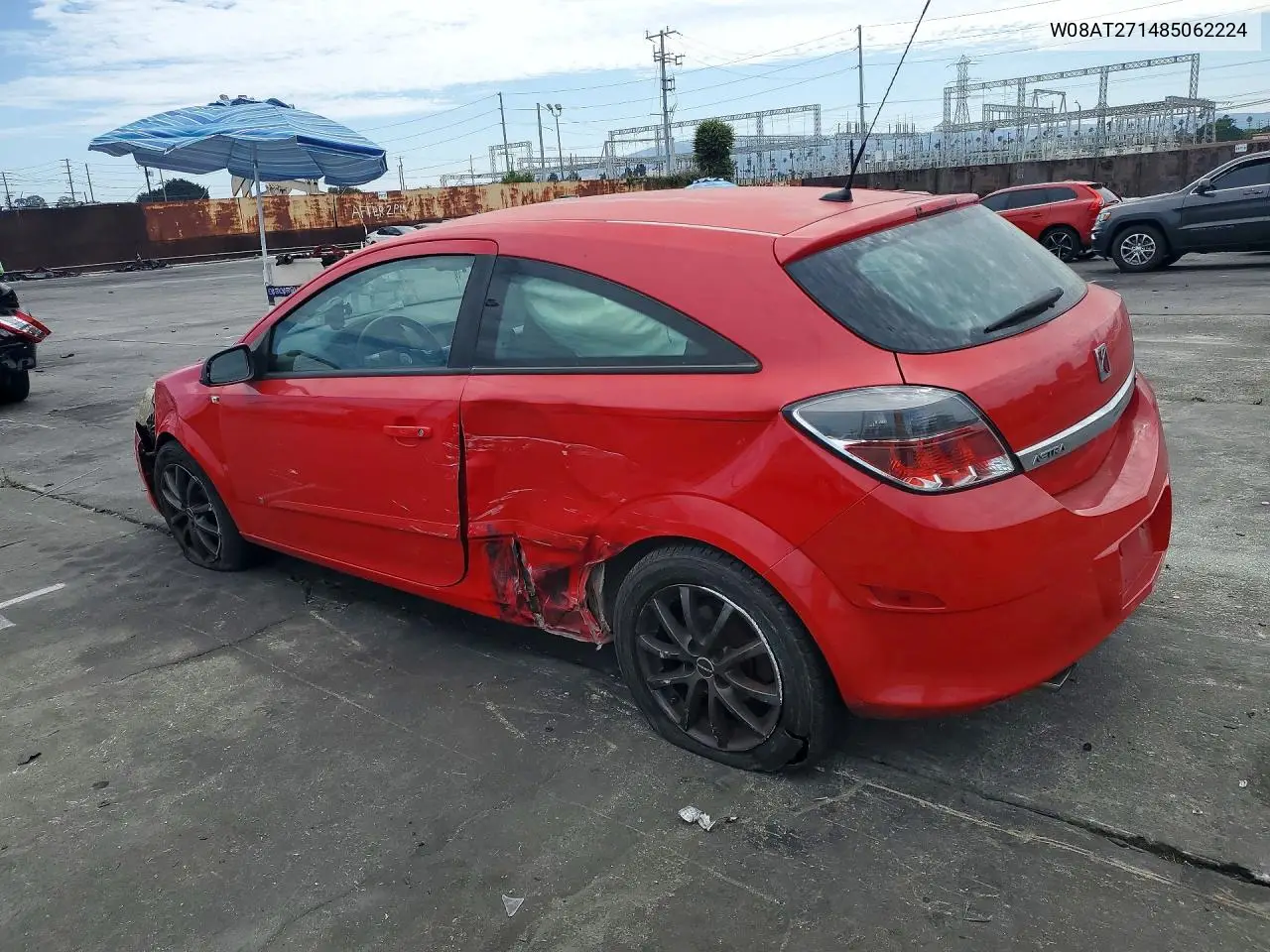2008 Saturn Astra Xr VIN: W08AT271485062224 Lot: 61236736