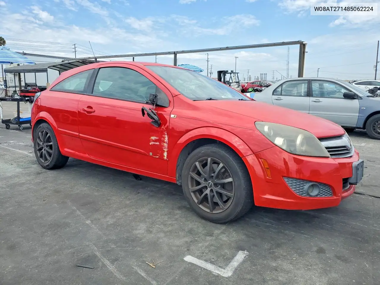 2008 Saturn Astra Xr VIN: W08AT271485062224 Lot: 61236736
