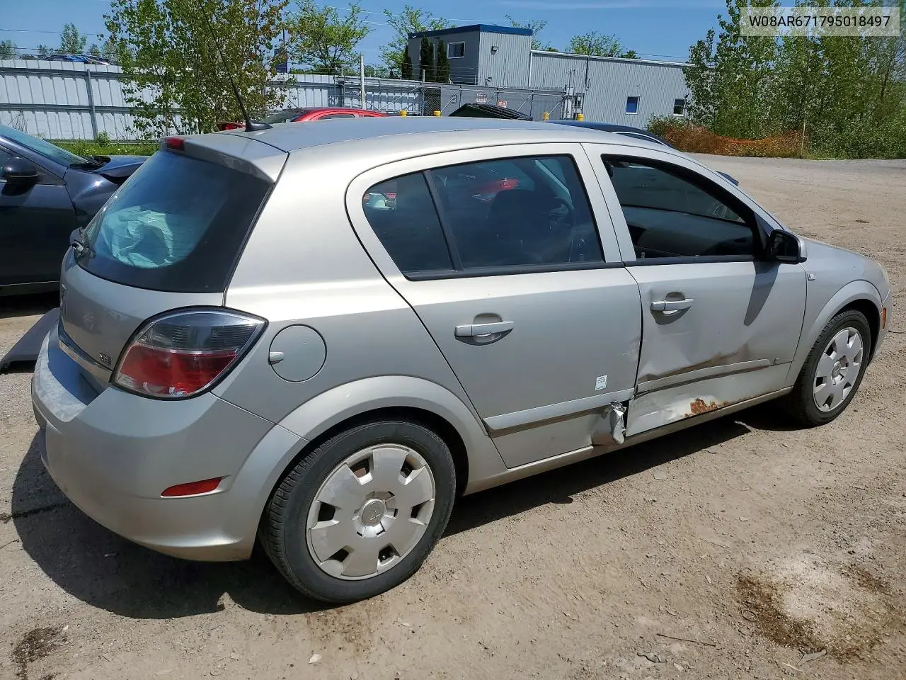 2009 Saturn Astra Xe VIN: W08AR671795018497 Lot: 55033396
