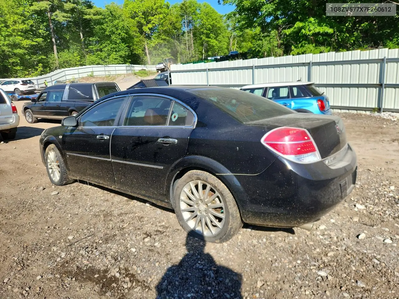 2007 Saturn Aura Xr VIN: 1G8ZV577X7F260612 Lot: 55846246
