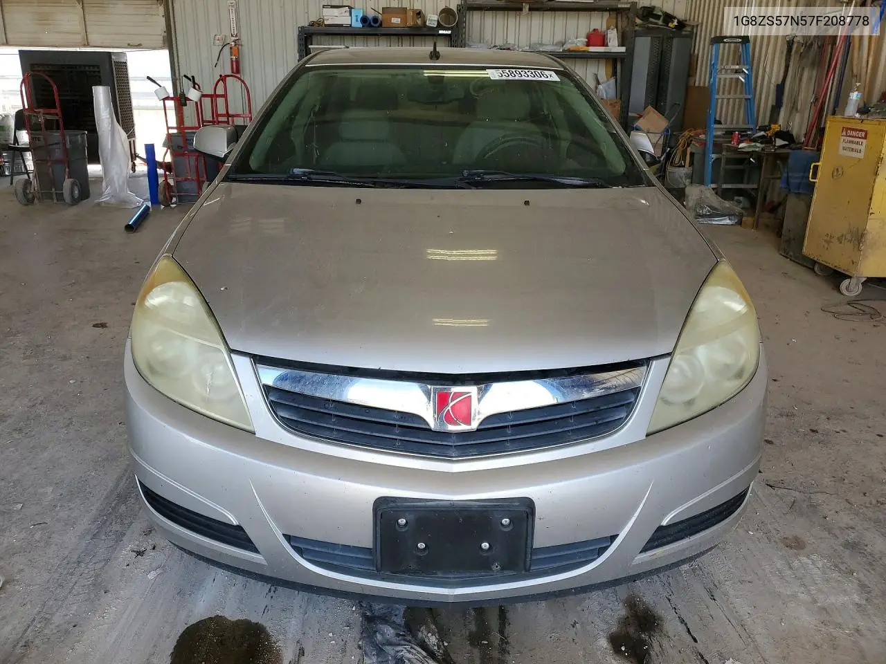 2007 Saturn Aura Xe VIN: 1G8ZS57N57F208778 Lot: 55893306