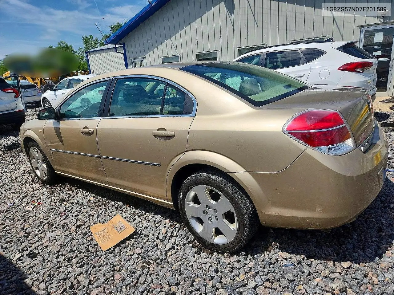 2007 Saturn Aura Xe VIN: 1G8ZS57N07F201589 Lot: 58109526