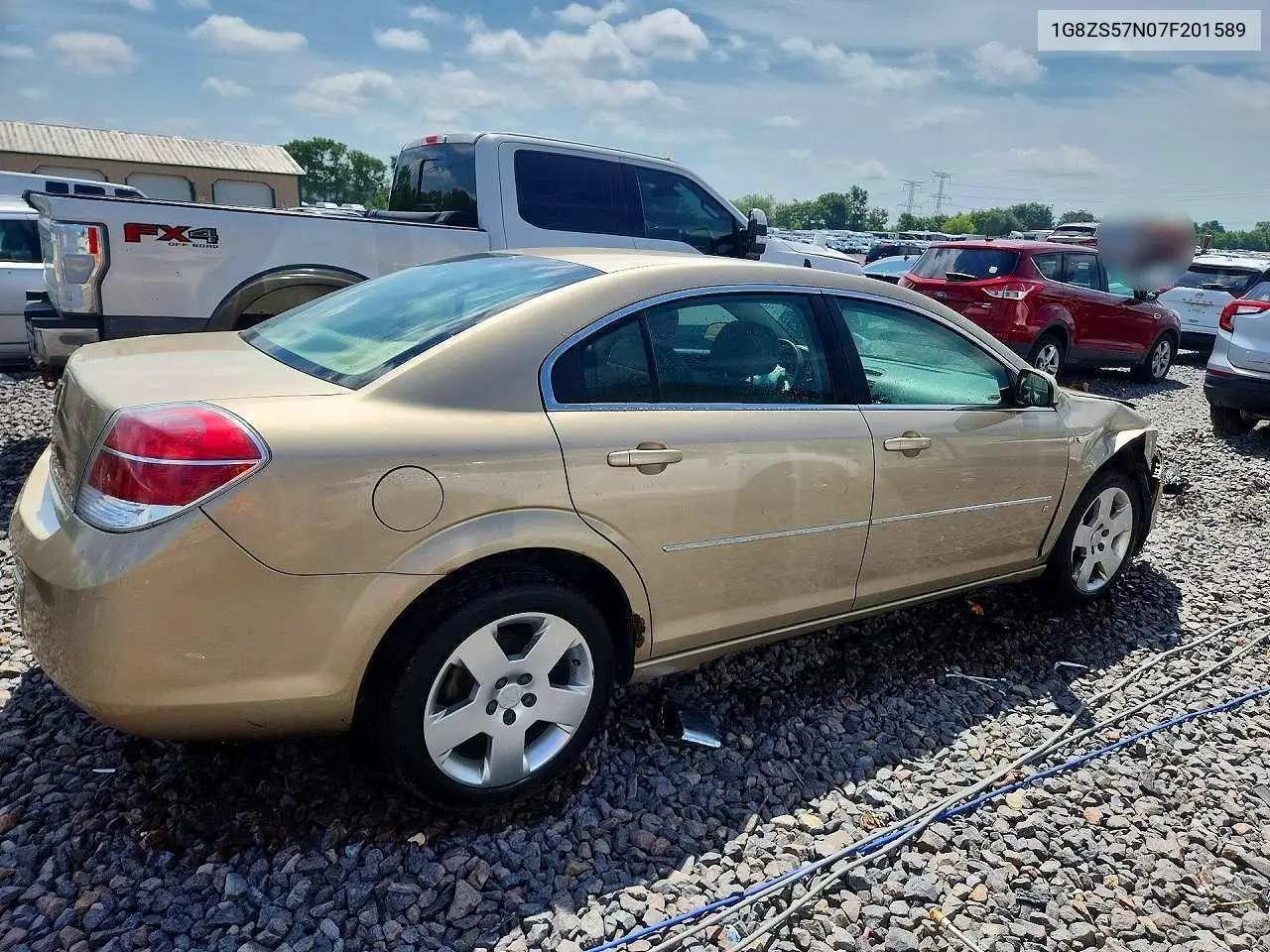 2007 Saturn Aura Xe VIN: 1G8ZS57N07F201589 Lot: 58109526