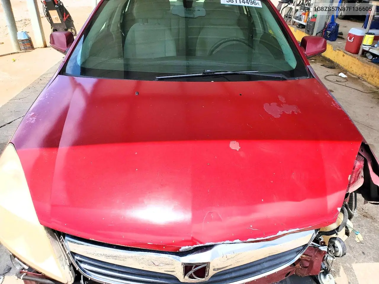 2007 Saturn Aura Xe VIN: 1G8ZS57N87F136605 Lot: 58114496