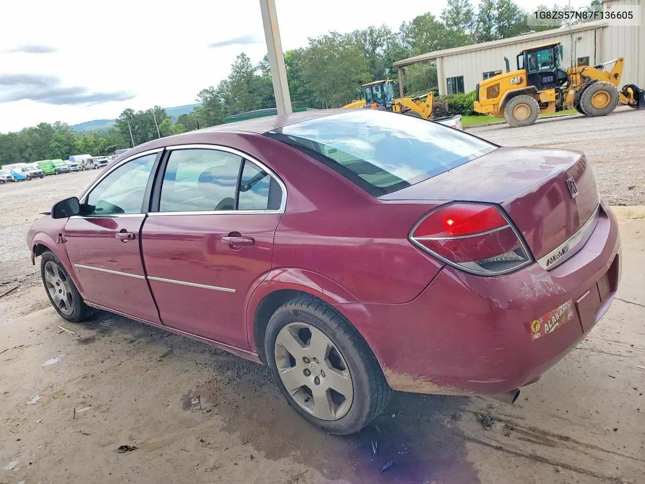 2007 Saturn Aura Xe VIN: 1G8ZS57N87F136605 Lot: 58114496
