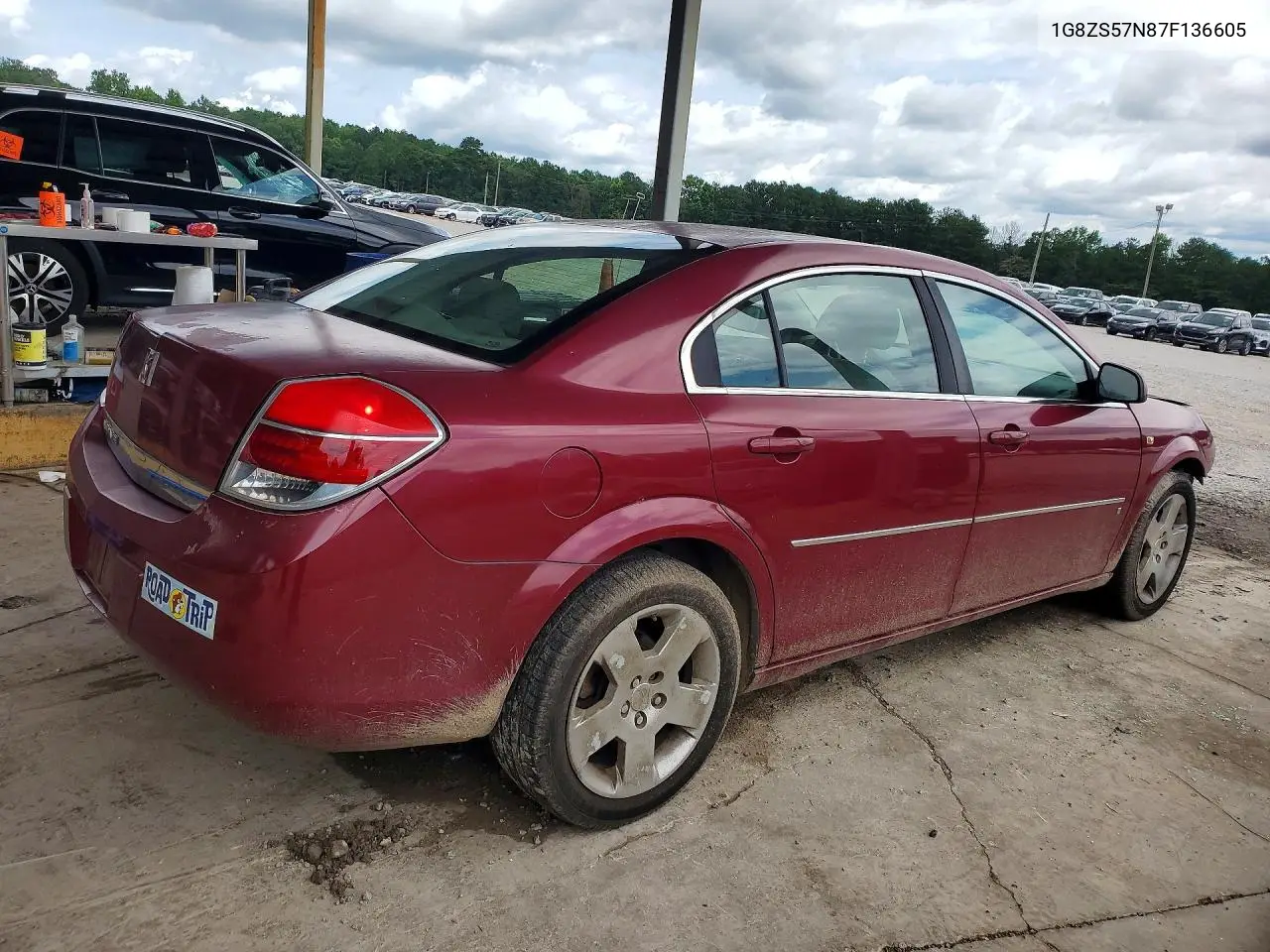 2007 Saturn Aura Xe VIN: 1G8ZS57N87F136605 Lot: 58114496