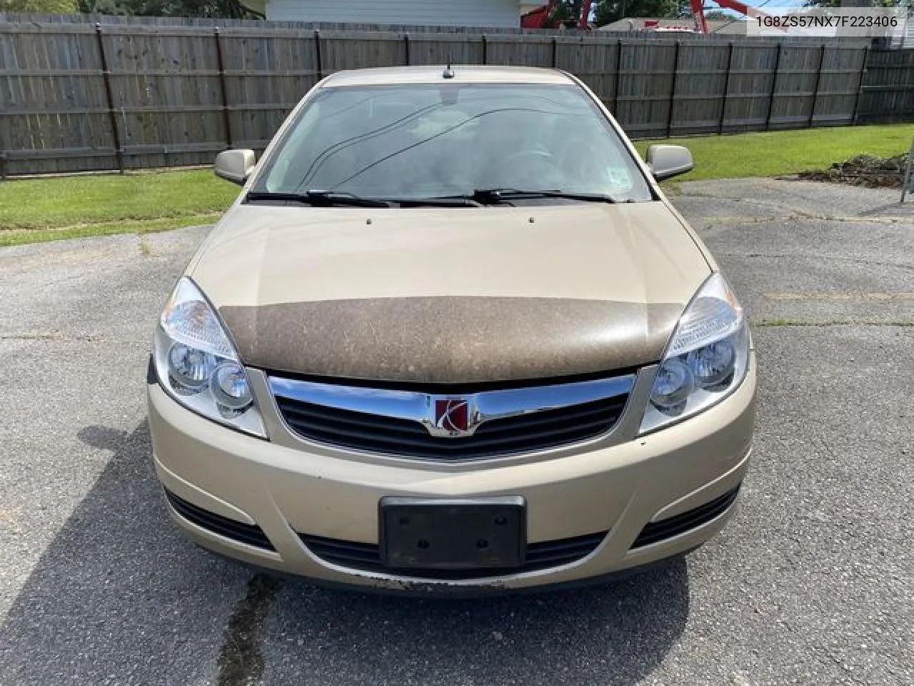 2007 Saturn Aura Xe VIN: 1G8ZS57NX7F223406 Lot: 59732322