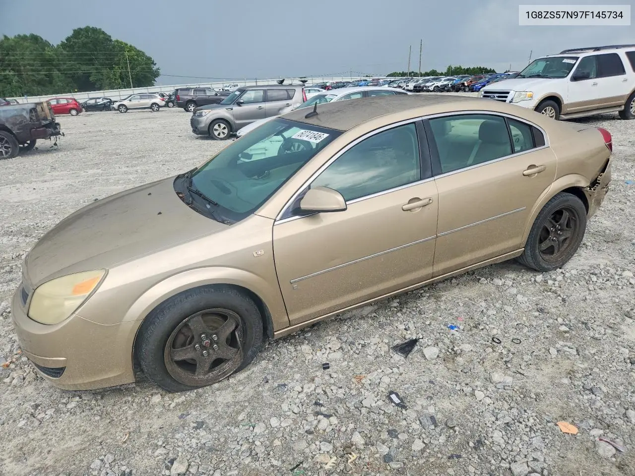 2007 Saturn Aura Xe VIN: 1G8ZS57N97F145734 Lot: 60741846