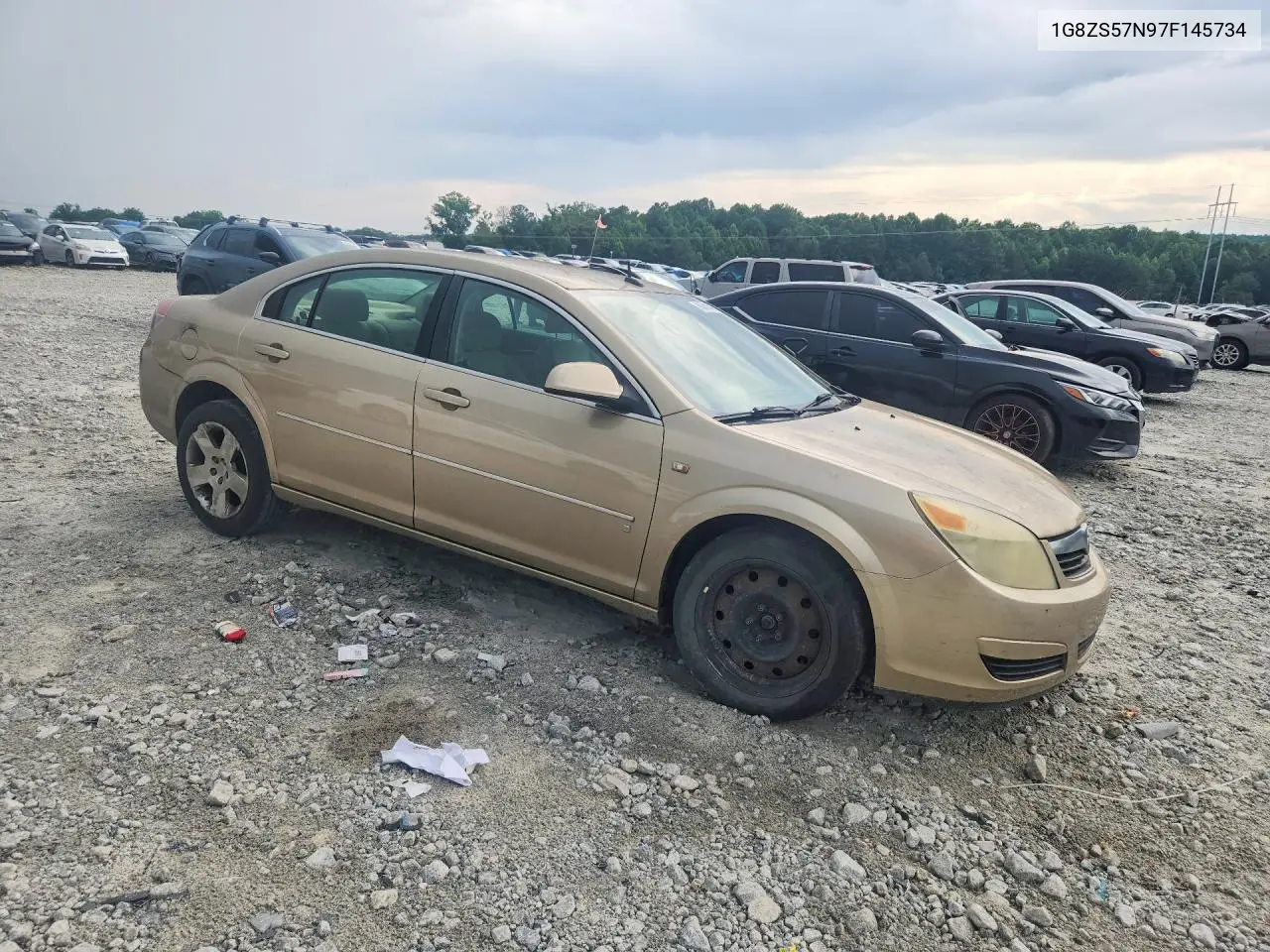 2007 Saturn Aura Xe VIN: 1G8ZS57N97F145734 Lot: 60741846