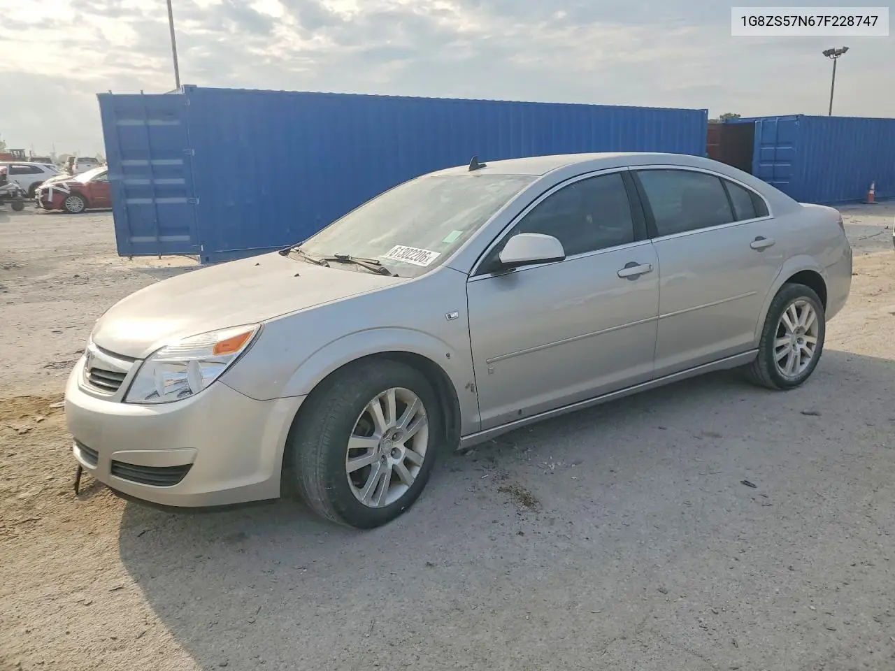 2007 Saturn Aura VIN: 1G8ZS57N67F228747 Lot: 61302206
