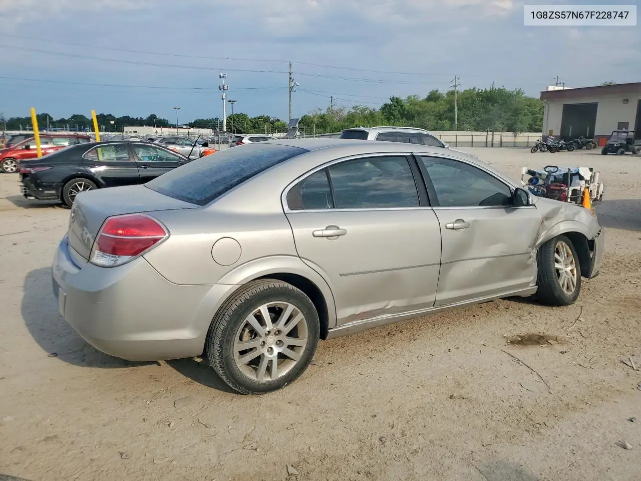 2007 Saturn Aura VIN: 1G8ZS57N67F228747 Lot: 61302206
