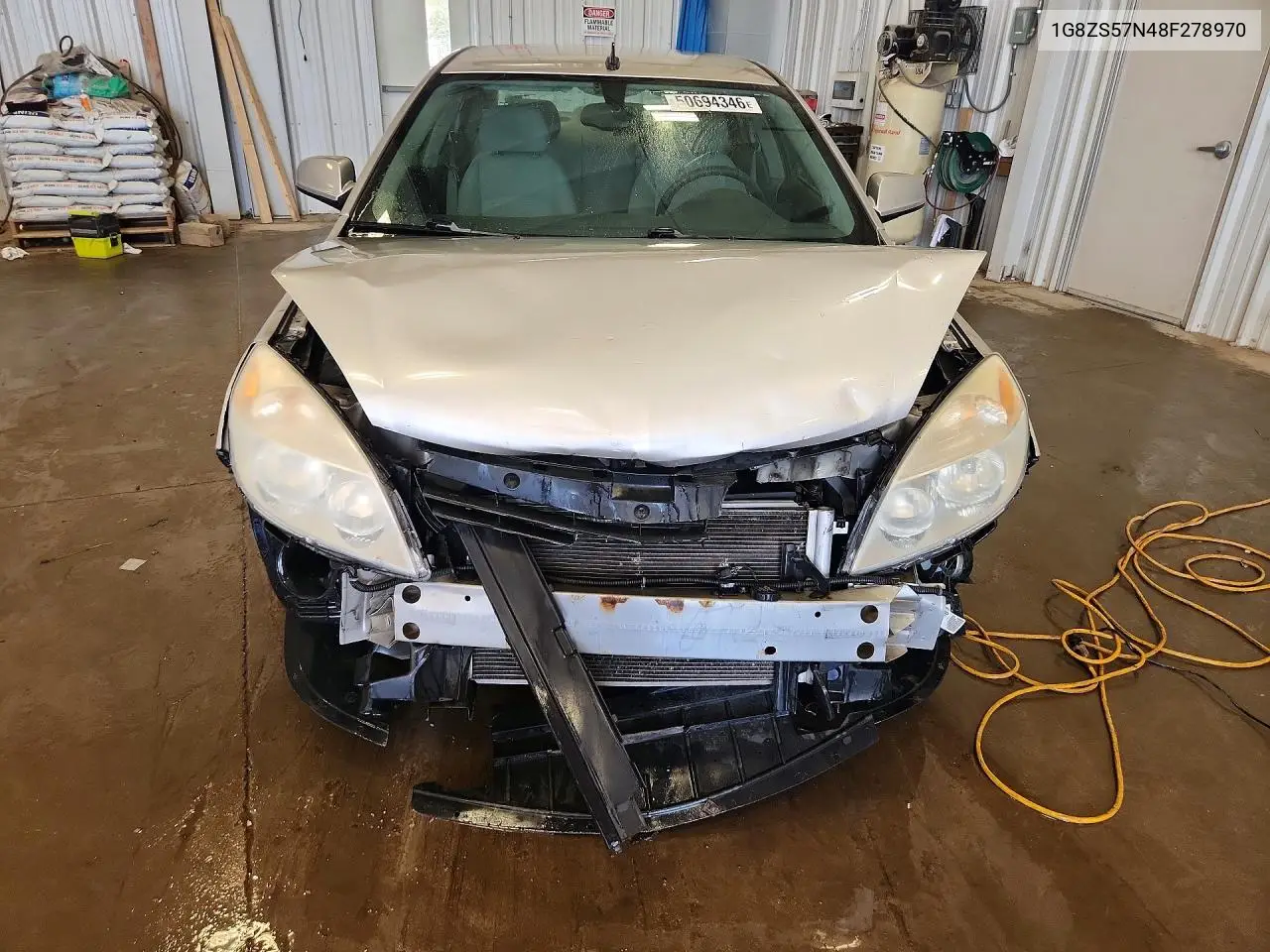 2008 Saturn Aura Xe VIN: 1G8ZS57N48F278970 Lot: 50694346