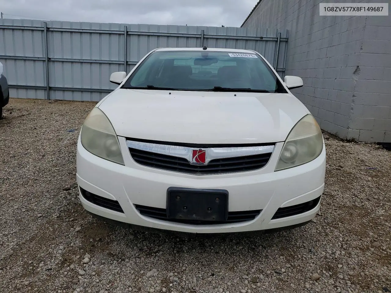 2008 Saturn Aura Xr VIN: 1G8ZV577X8F149687 Lot: 53426676
