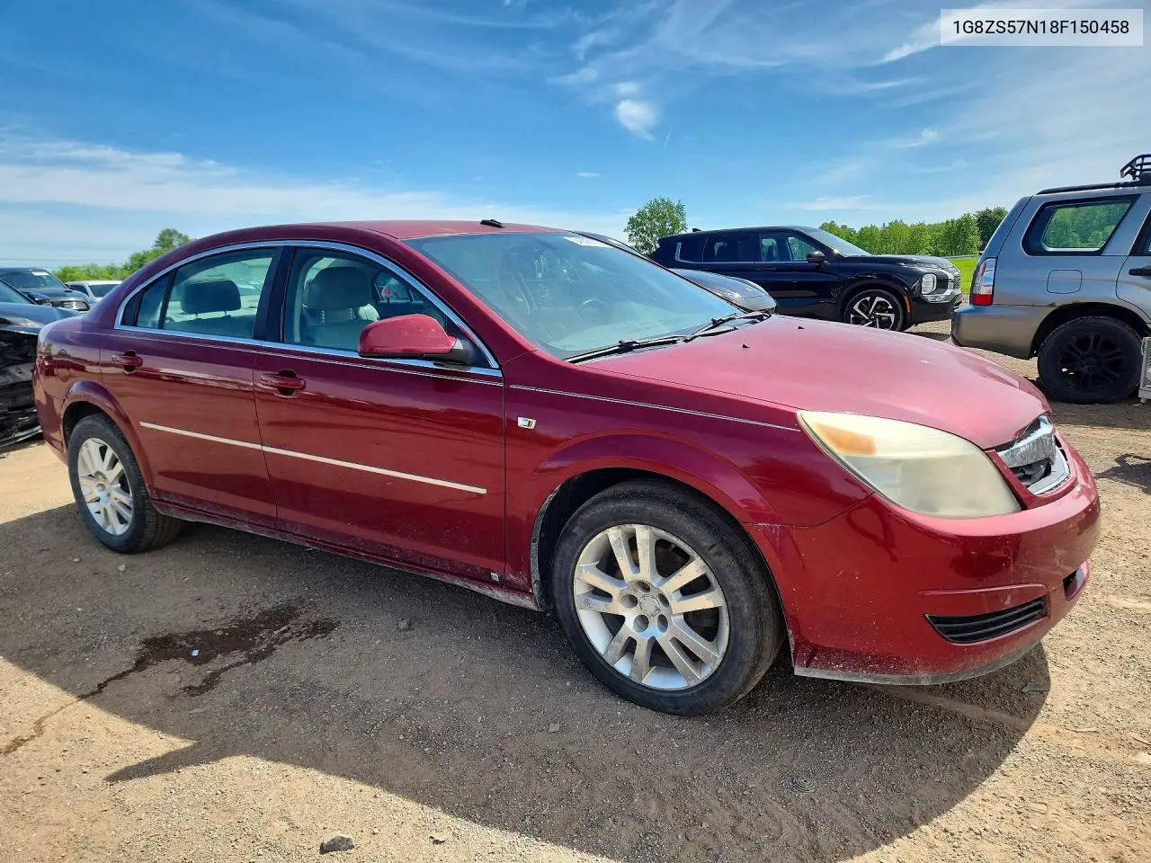 2008 Saturn Aura Xe VIN: 1G8ZS57N18F150458 Lot: 54506176