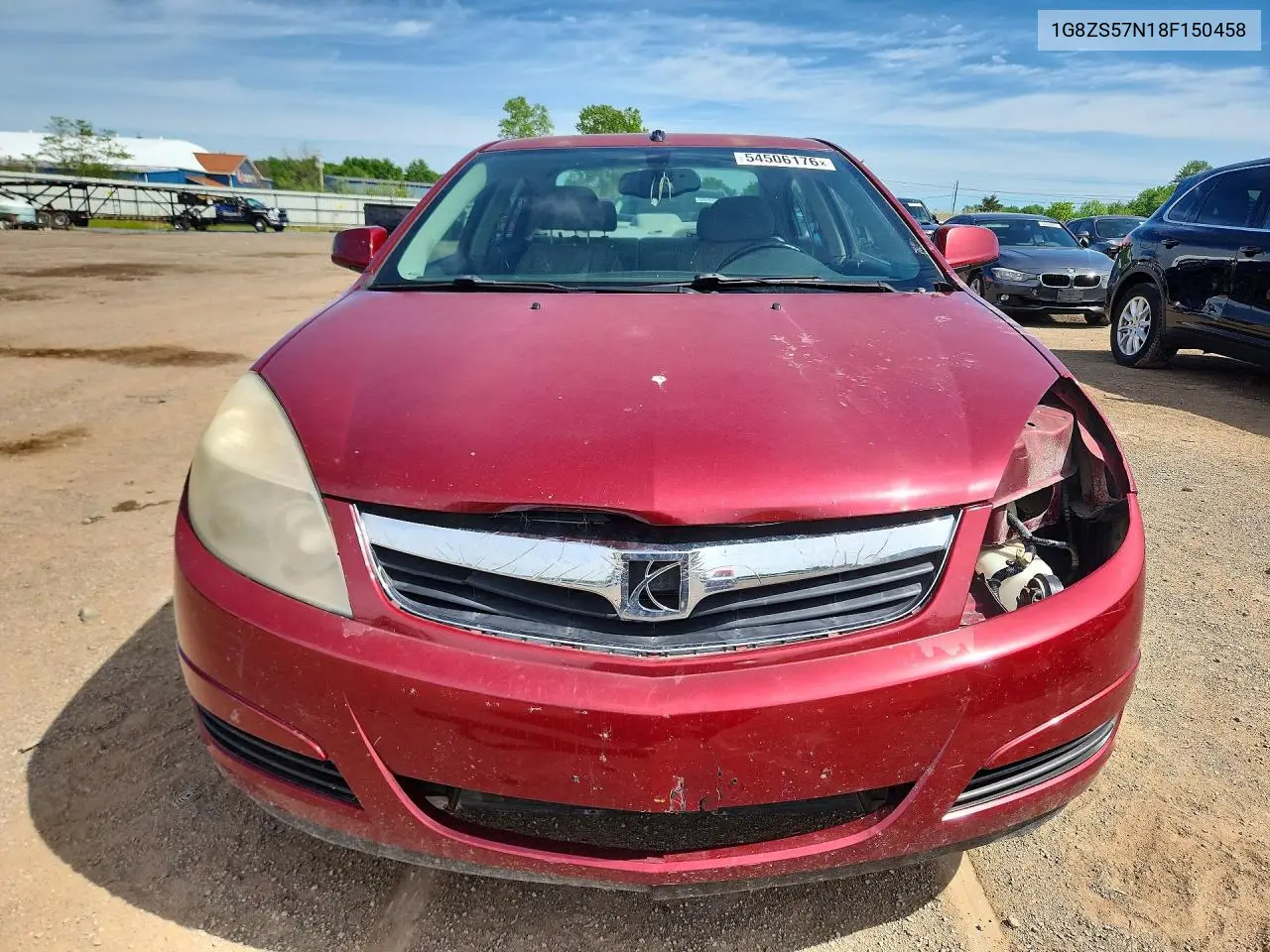 2008 Saturn Aura Xe VIN: 1G8ZS57N18F150458 Lot: 54506176