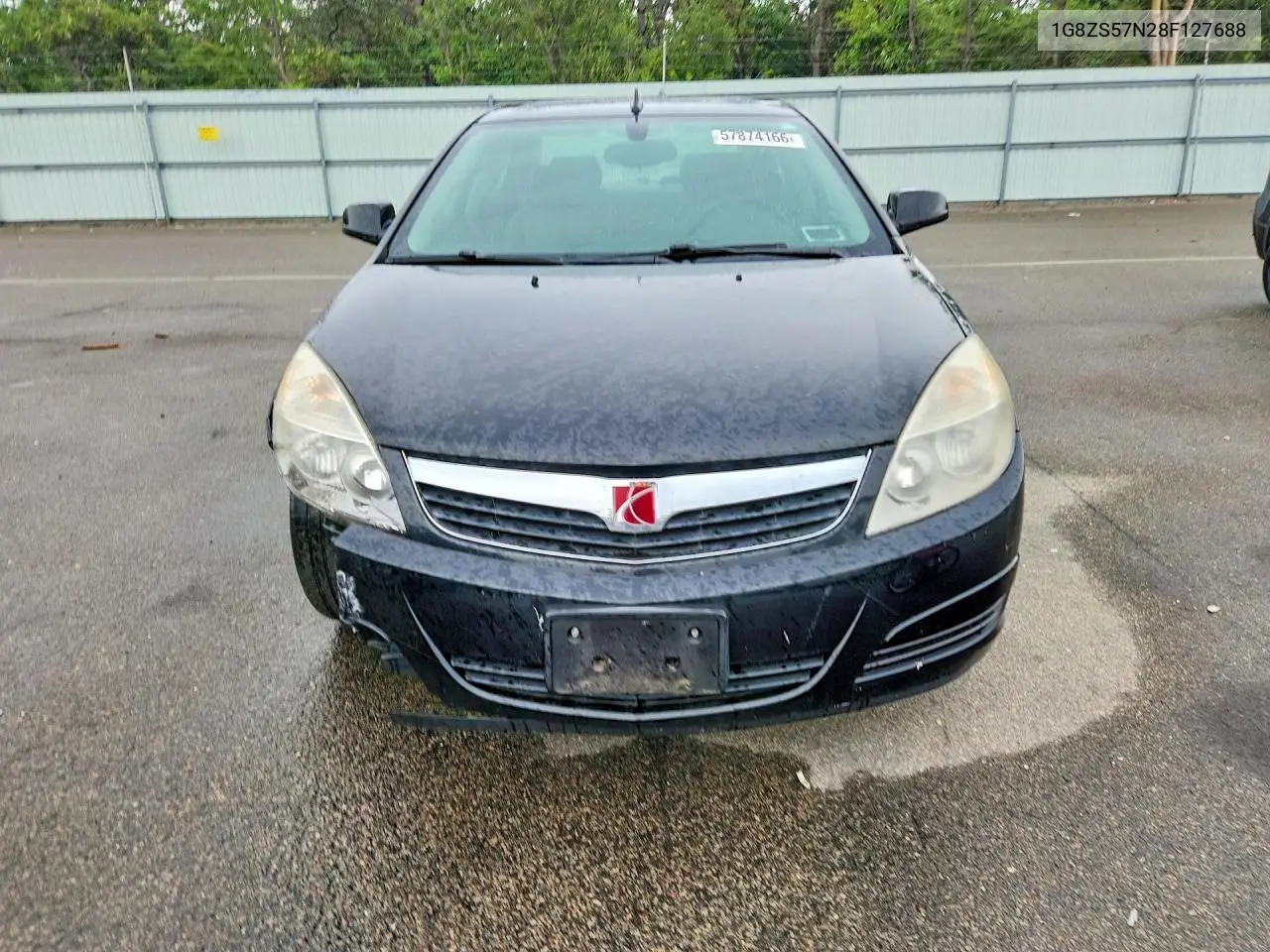 2008 Saturn Aura Xe VIN: 1G8ZS57N28F127688 Lot: 57874166