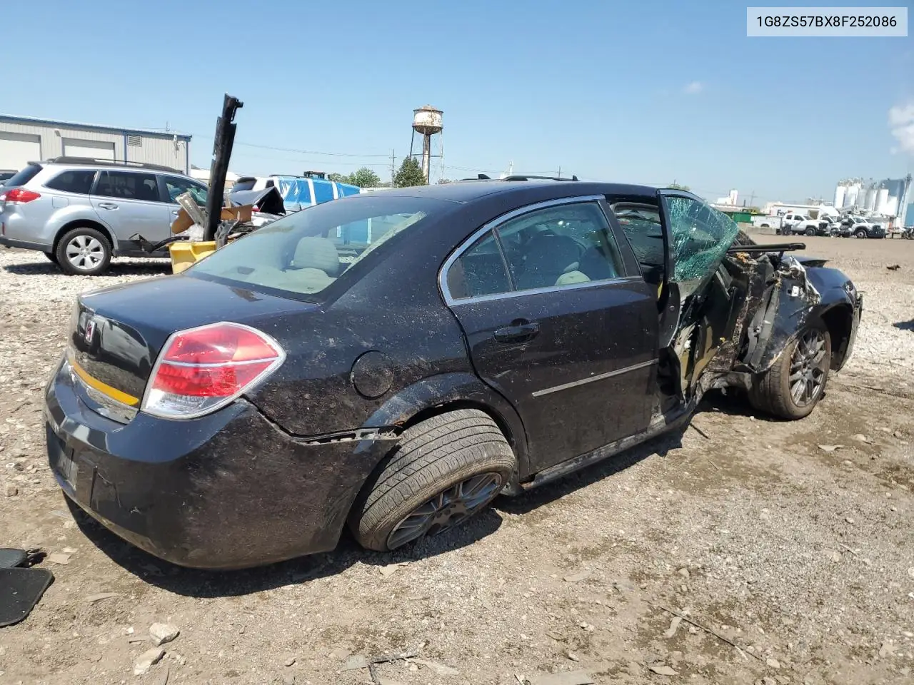 2008 Saturn Aura Xe VIN: 1G8ZS57BX8F252086 Lot: 58434975